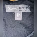 Donna Ricco  black dress size L Photo 6