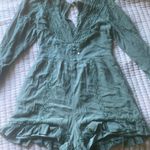 American Eagle Long Sleeve Romper Photo 0