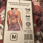 RBX Pink Racerback Sports Bra Medium Photo 4