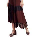 Moulinette Soeurs Anthropologie  Janie Lace Whimsigoth Fairy Halter‎ Dress Size 8 Photo 2