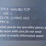 Acacia Malibu top size XS NWOT Brown Photo 5