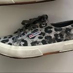 Superga | Cheetah Print Sneakers Gray Velvet 36 Photo 2