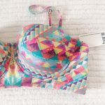 Bar III Tribal Print Bikini Top Photo 1
