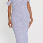Princess Polly Azura off the shoulder lavender floral maxi dress Photo 0