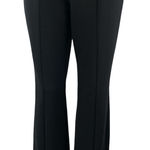 Who What Wear  Womens Black Split Hem High Rise Flare Bootcut Trousers Pants Sz M Photo 0