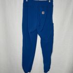 Carhartt  Force Scrub Jogger Pants Womens Regular Small Blue‎ C52610 Stretch Photo 4