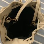 None Ladies Round Grey Fringe Purse Handbag New Photo 3