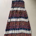 Ny Collection Smocked Patterned Maxi Dress Photo 1