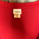 Ohio State Red V Neck Short Sleeve Cotton Logo Tee Shirt Size Small Photo 5