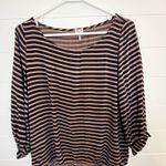 Splendid Women's Striped Tee Blouse Anthropologie T-Shirt, Size S Photo 4