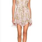 HEMANT & NANDITA Maya Mini Dressblush in Pink & Lime LArge Photo 0