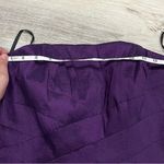 Jessica McClintock  Purple Cocktail Mini Formal Dress Y2K Prom Strapless Photo 3