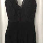 Brand New! Lace Open Back Romper Photo 0