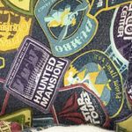 Disneyland Resort Zipped Hoodie Embroidered Mickey Compass Blue/White Size Large Photo 7