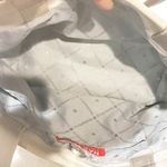 Harveys Seatbelt Beige Tote Shoulder Bag Champagne Color Woven Photo 2