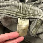 American Eagle  Washed Olive Stretch Denim High Rise Shorts 6 Photo 2