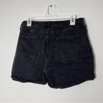Arizona Jeans Arizona Jean Company Black Charcoal Jean Shorts Mid-Thigh Length Photo 1