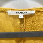 Tularosa Revolve  Marvista Long Sleeve Mini Dress in Marigold Sz L Photo 3