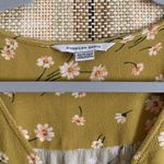 American Eagle  Yellow Dress XS Floral Design Women’s Clothing Casual Summer Photo 2