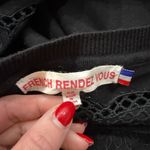 French Rendez Vous Black Long Sleeve Sweater Dress Size XS Photo 2