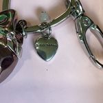 Betsey Johnson Football Bow Bag Charm Keychain Photo 3