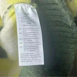 Madewell  Striped Fulton Sweater Small Wool Alpaca Green/Yellow Stripe Photo 3