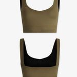 Varley New nwt always Edwards bra in dusty green size large Photo 1