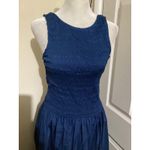 Madewell Dress Womens XS Smocked Maxi Sleeveless Pockets NV423 Summer Casual Photo 2