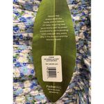 Farm Rio  Tiny Garden Lilac Smocked Short Sleeve Midi Dress Size S Floral New Photo 2