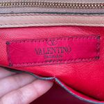 Valentino Garavani Valentino Rockstud peach beige soft smooth leather open shopper tote bag Photo 16