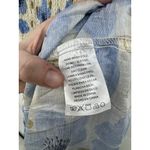 Jacquie The Label Midi Dress Women Large Cream And Blue Peasant Cottage Prairie Photo 4