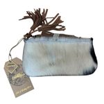CATCHFLY STUDIO Aunthentic Leather Bohemian Western Convertible Clutch Purse Bag Brown Photo 2