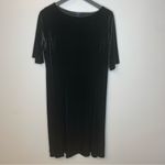 Lands' End  Black Velvet Dress Photo 1