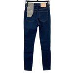 Everlane NWT ‎ High Rise Skinny Jeans Size 23 in Dark Blue Wash Denim Photo 4