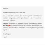 Free People NWT  Single Strand Beaded Necklace Photo 11