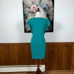 J.Crew Super Cute  Teal Slub Knit Mini Dress! Photo 4