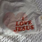 HWLF “I Love Jesus” Sweatshirt White Size M Photo 1