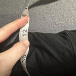 Lululemon  Beat The Heat Tank Womens 4 Black Strappy Built In Bra Tennis Running Photo 3