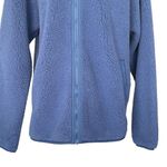 Columbia Fleece Sherpa Jackets Women’s Size L Blue Warm Cozy Fall Winter Photo 2