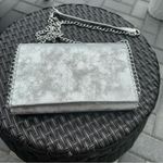 Chelsea28 silver crossbody shoulder clutch wallet bag Photo 4