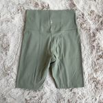 Nike Sage Green High Rise Soft & Stretchy Yoga Biker Shorts Photo 1