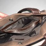 💜 Thirty One Denim Purse Bag with G Monogram & Removable Floral Flower Blue Photo 6