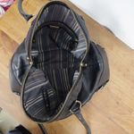 Banana Republic Large Black Leather Shoulder Bag Photo 11
