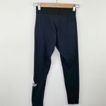Adidas  Black Cotton Blend Pull On Leggings Women's Size Extra Small XS Photo 6
