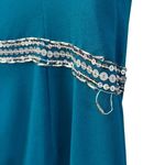 Antonio Melani Roaring 20s Themed Teal Dress Size 2 Photo 3