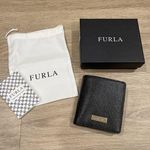 Furla  onxy black bifold wallet with box Photo 1
