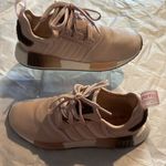 Adidas Women's Light Pink and Brown Sneakers Photo 2