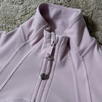 Lululemon  Define Cropped Jacket Full-Zip Athletic Yoga Nulu Pink Haze 2 Photo 2
