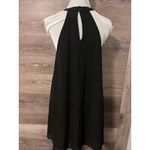 Astr The Label Halter Mini Dress Black Size Small High Neck EUC Photo 4