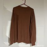 Dockers  Men's Brown and Black Argyle Crewneck Sweater Photo 2